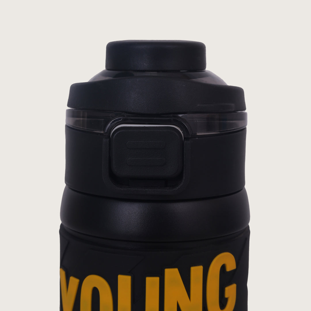 Young Sipper Stainless Steel Bottle - Black