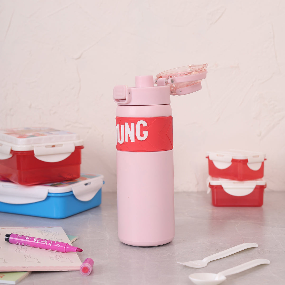 Young Shipper Stainless Steel Bottle - Pink