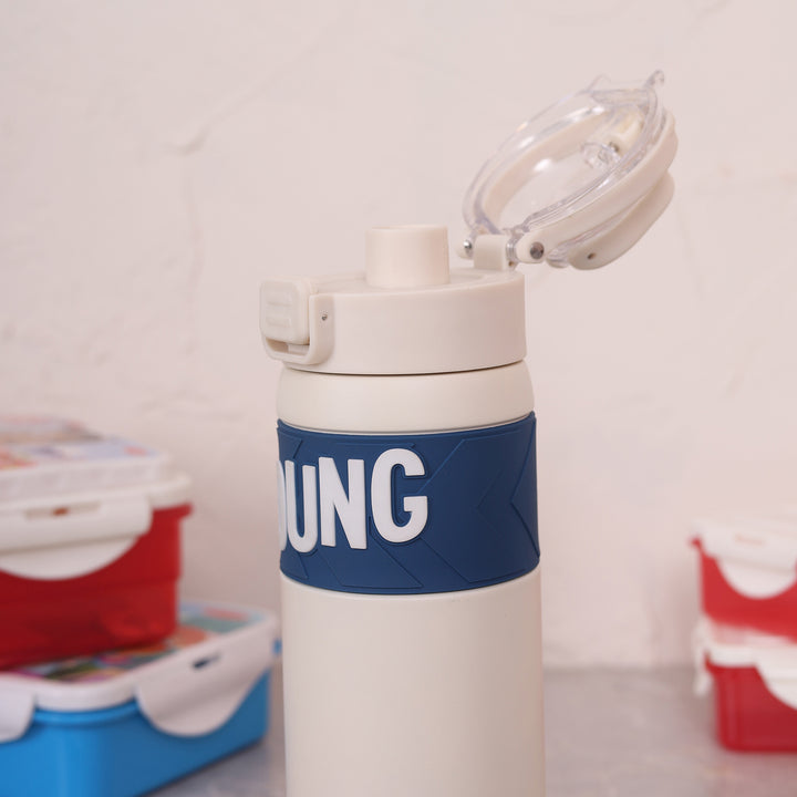 Young Sipper Stainless Steel Bottle - Off White