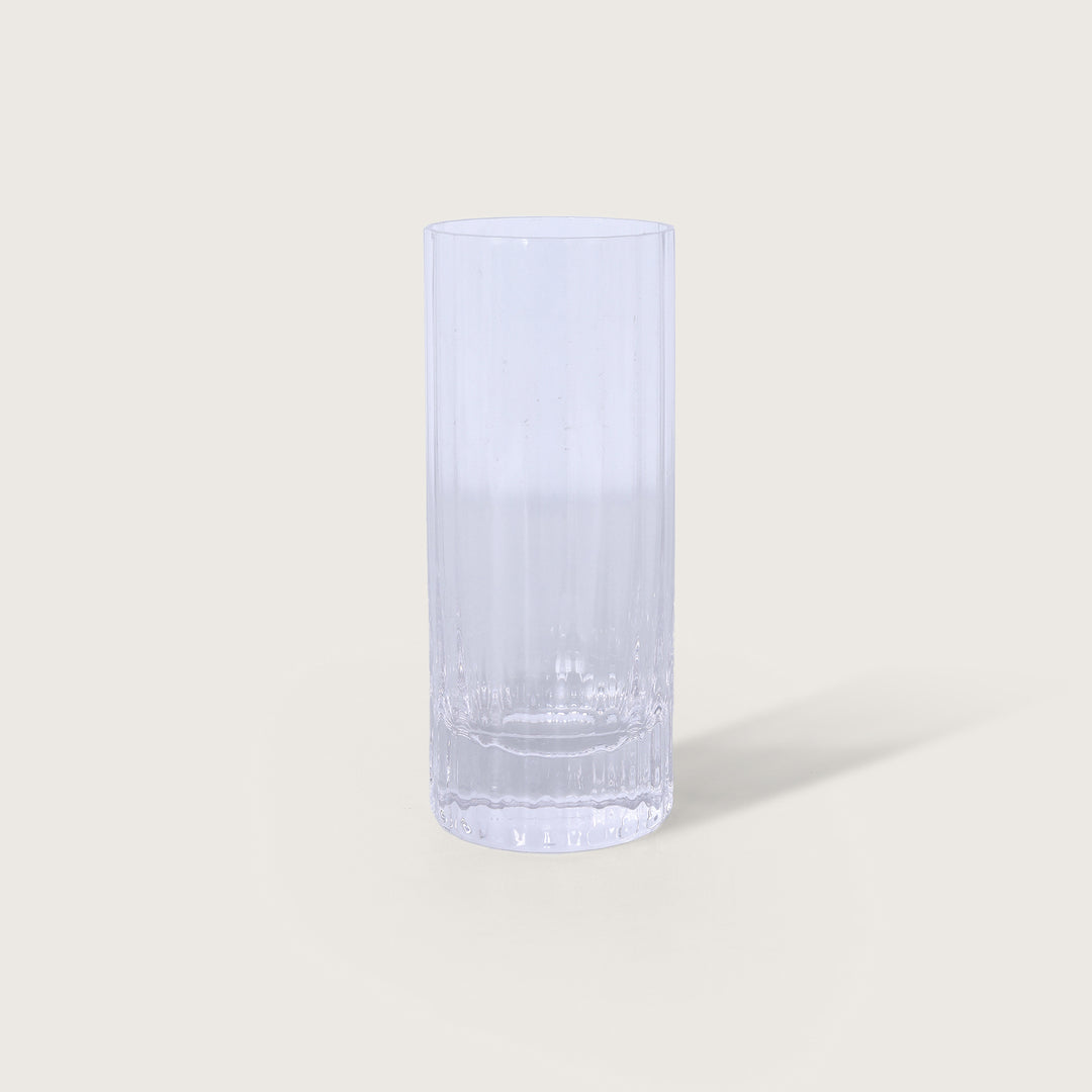 Trendy Transparent Water Glass Set of 6