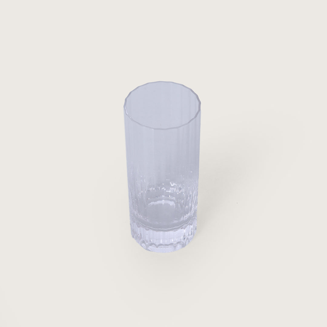 Trendy Transparent Water Glass Set of 6