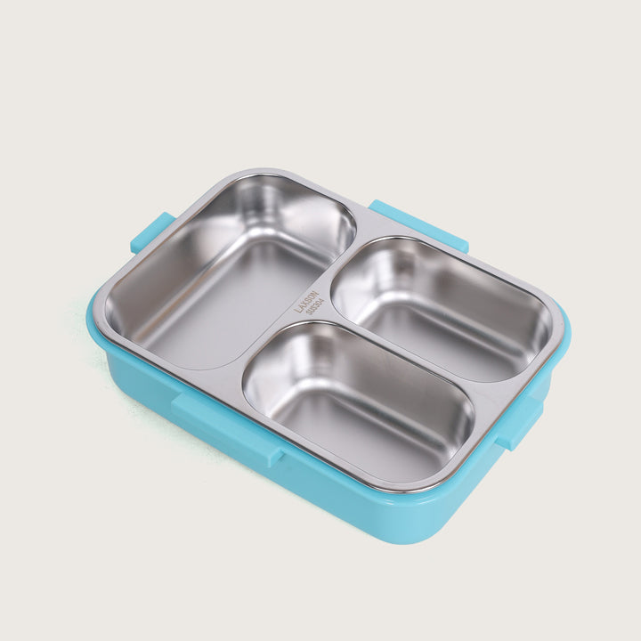 Airtight Square Lunch Box 23X19 CM - Blue