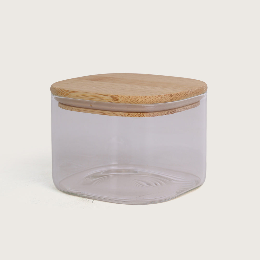 Glass Jar Storage Containers 500ML with Tray | Airtight