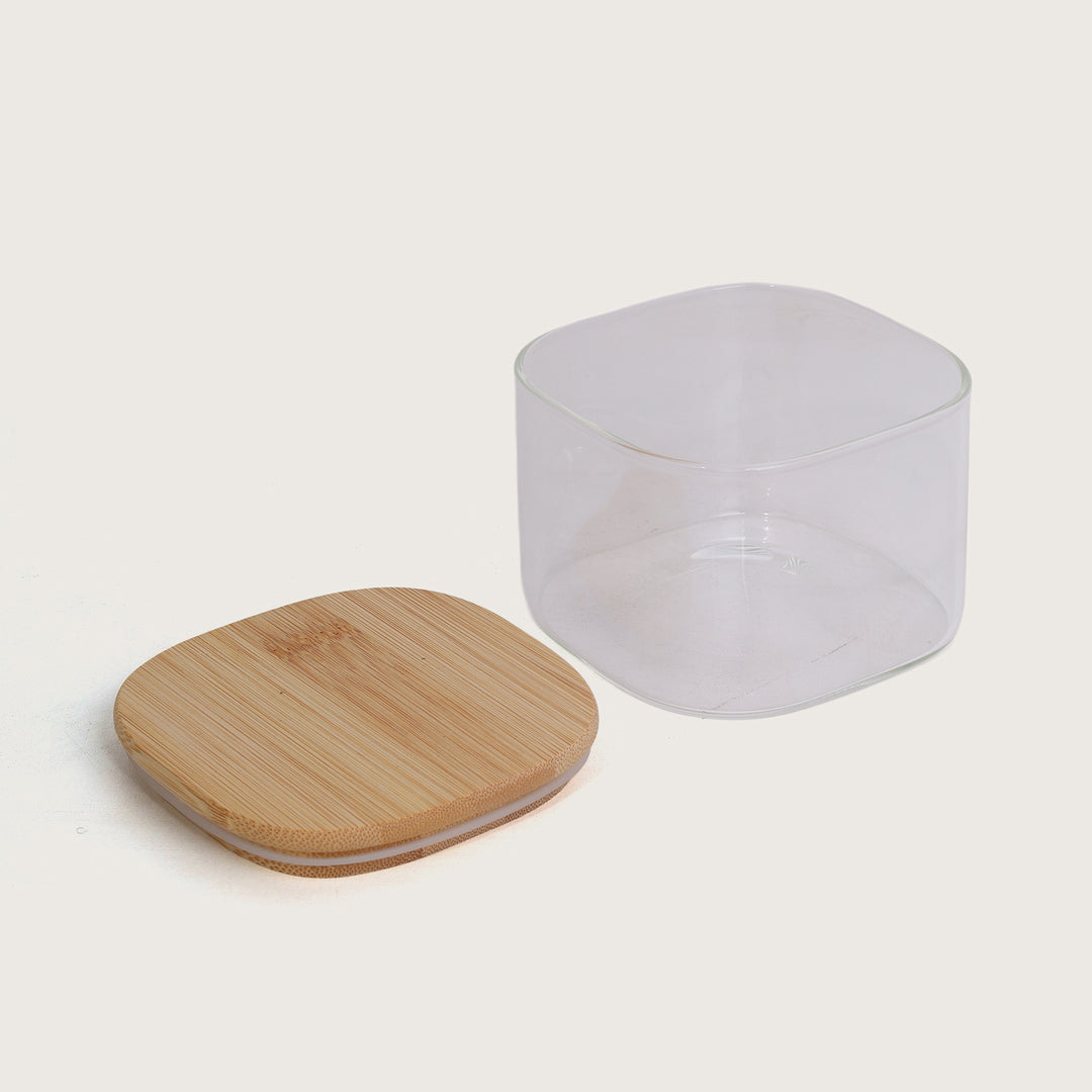Glass Jar Storage Containers 500ML with Tray | Airtight