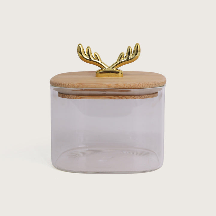 Jar Storage Containers 500ML with Bridge Tray Set of 4 | Airtight