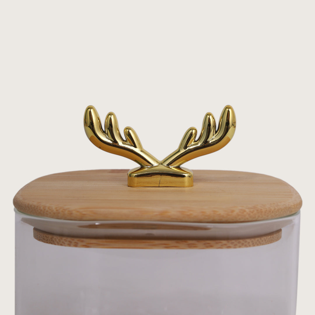 Jar Storage Containers 500ML with Bridge Tray Set of 4 | Airtight