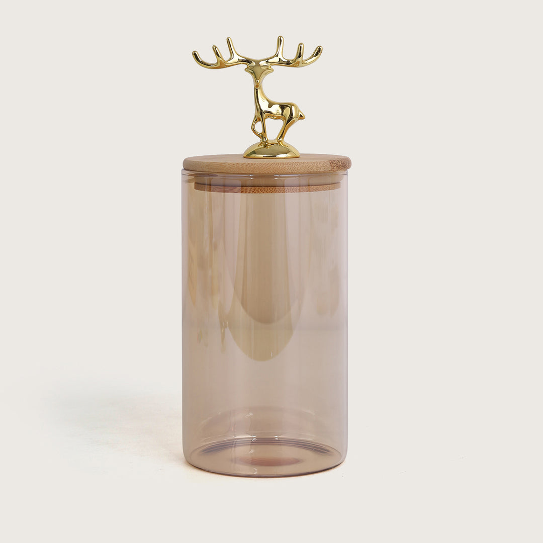 Glass Jar Storage Containers 750ML - Set of 2 | Airtight