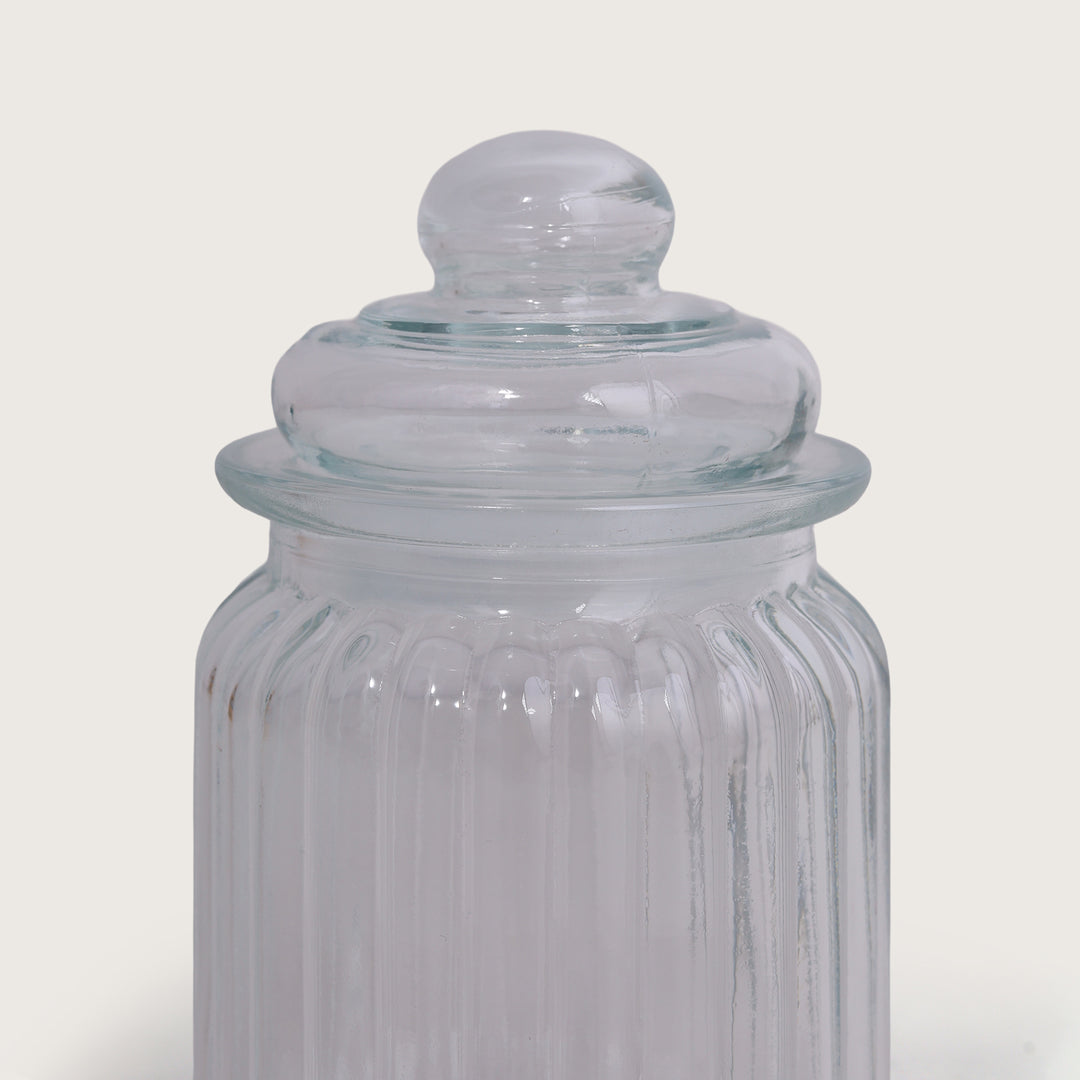 Glass Jar Storage Containers 350ML - Set of 3 | Airtight