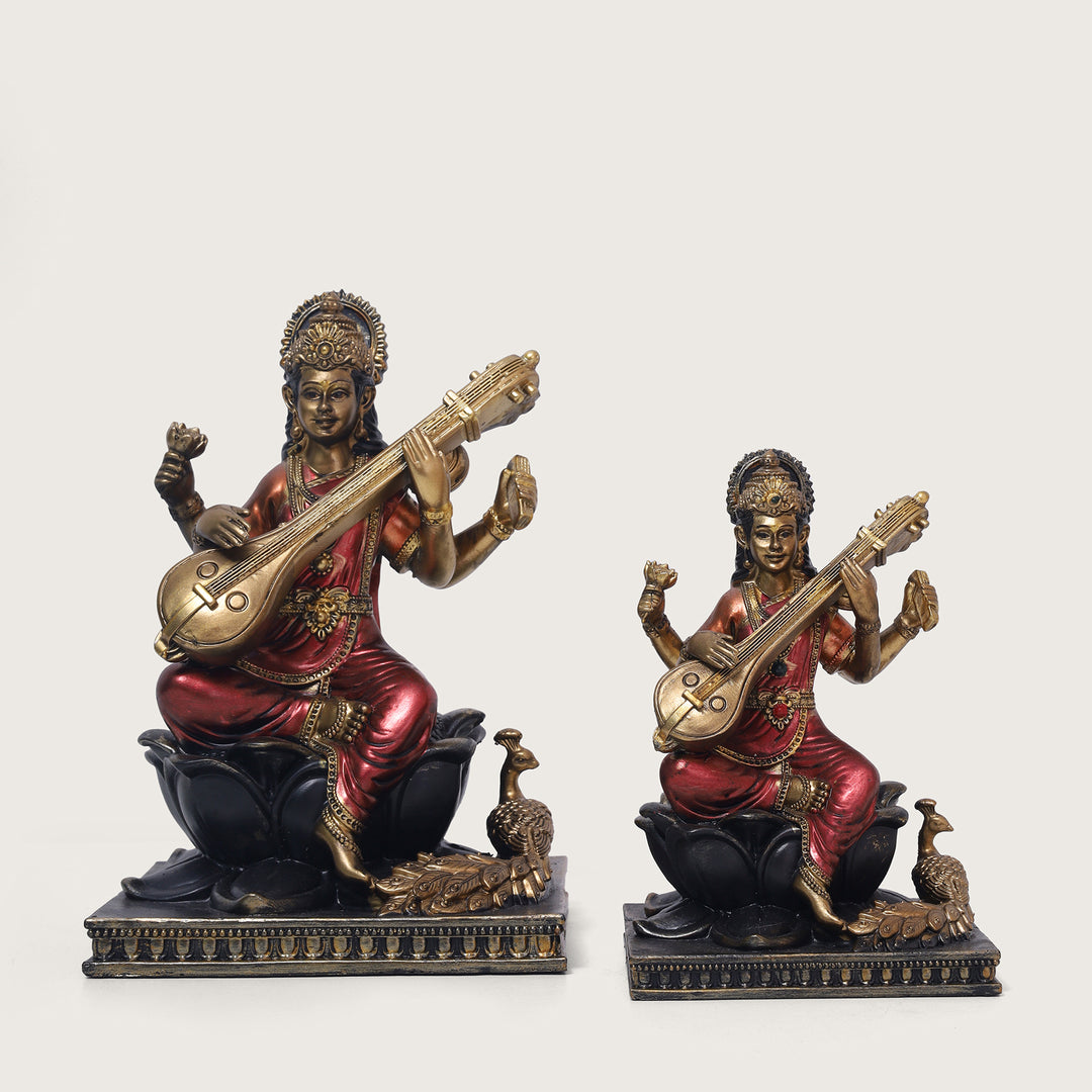 Goddess Saraswati Ji Idol - Large