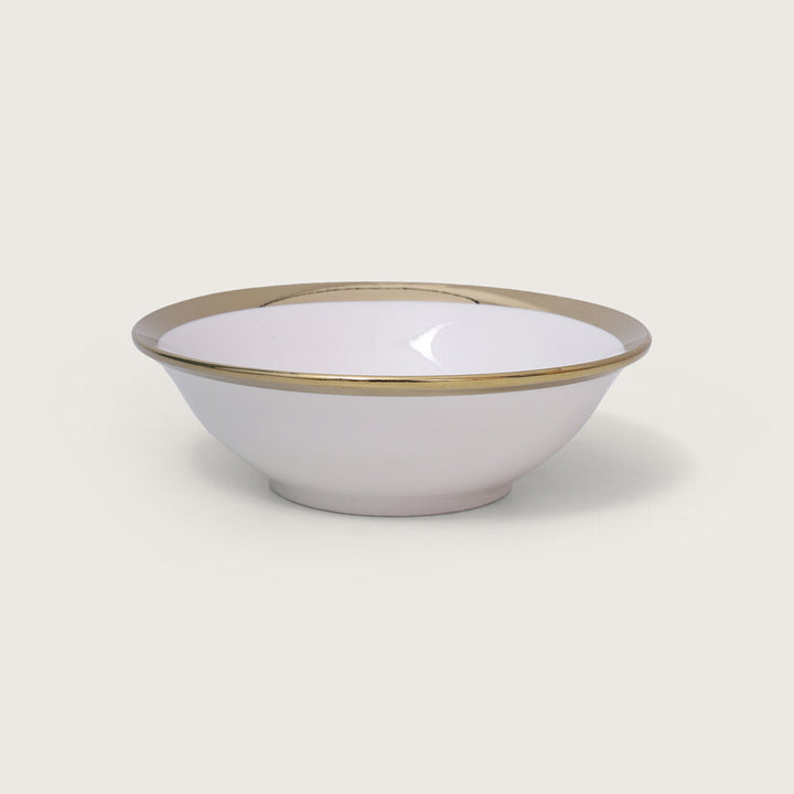 Curry Bowl Gold Rim Set of 4 - Large