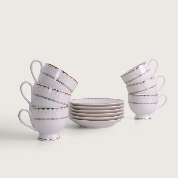 Iris Premium Cup Saucer - Set of 6