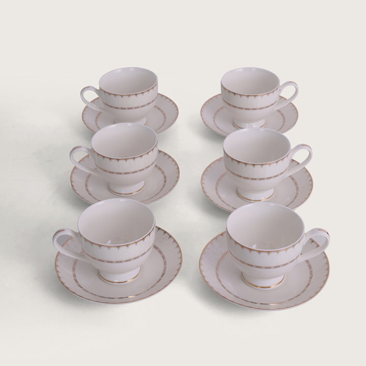 Iris Premium Cup Saucer - Set of 6