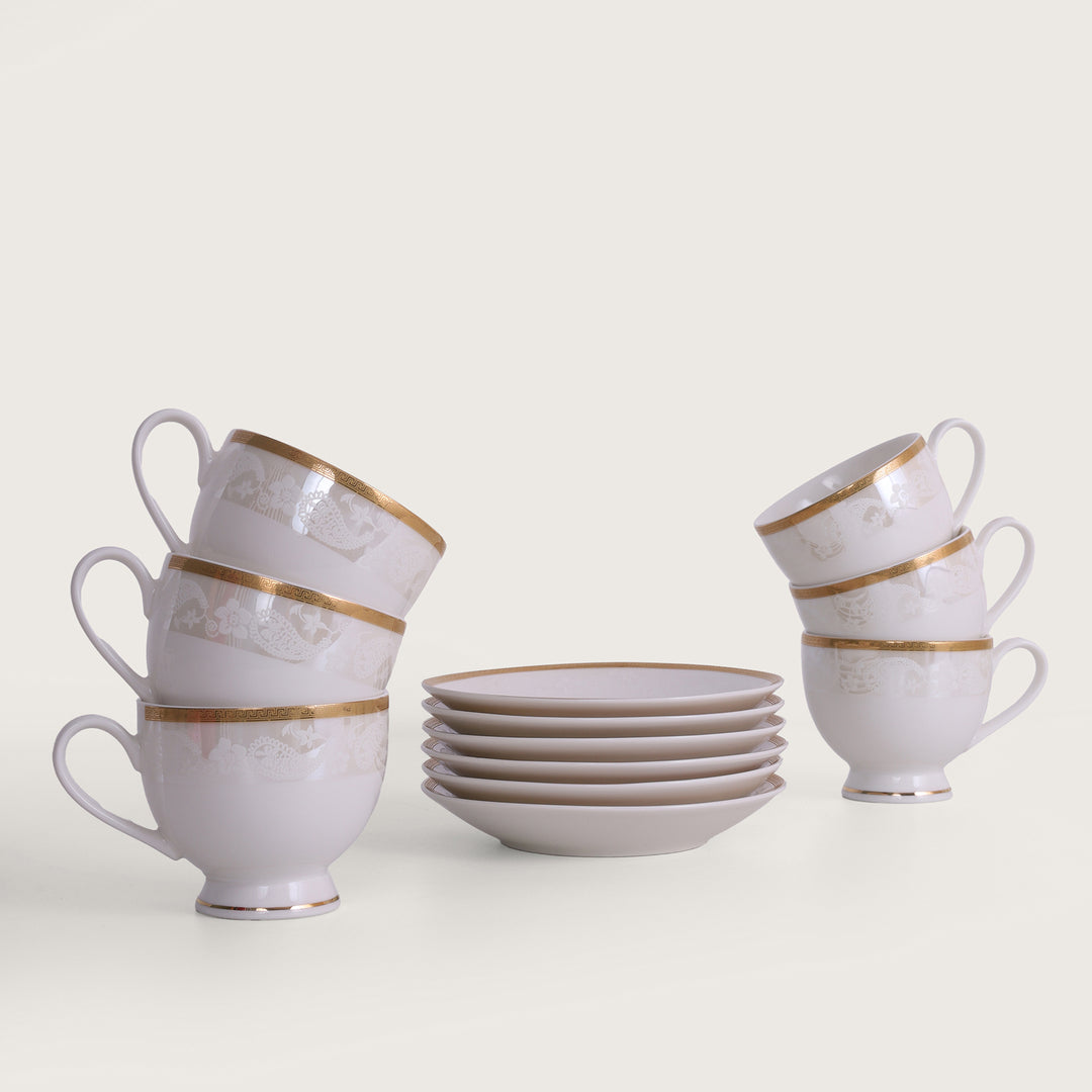 Iris Premium Cup Saucer - Set of 6