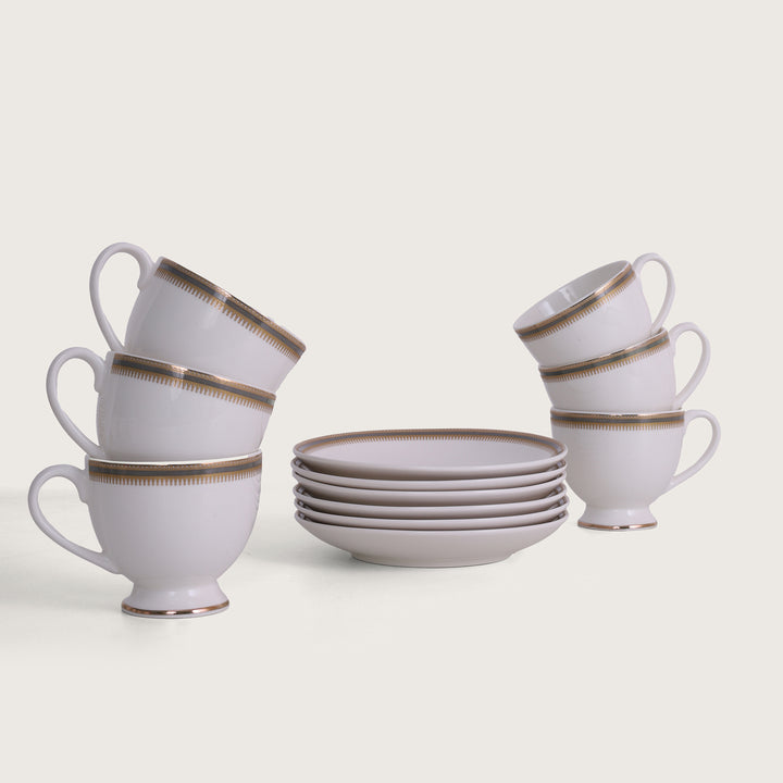 Iris Premium Cup Saucer - Set of 6