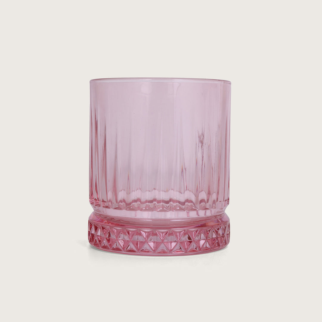 Elysia Pink Whiskey Glasses - Set of 4