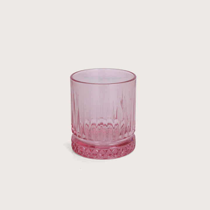 Elysia Pink Whiskey Glasses - Set of 4