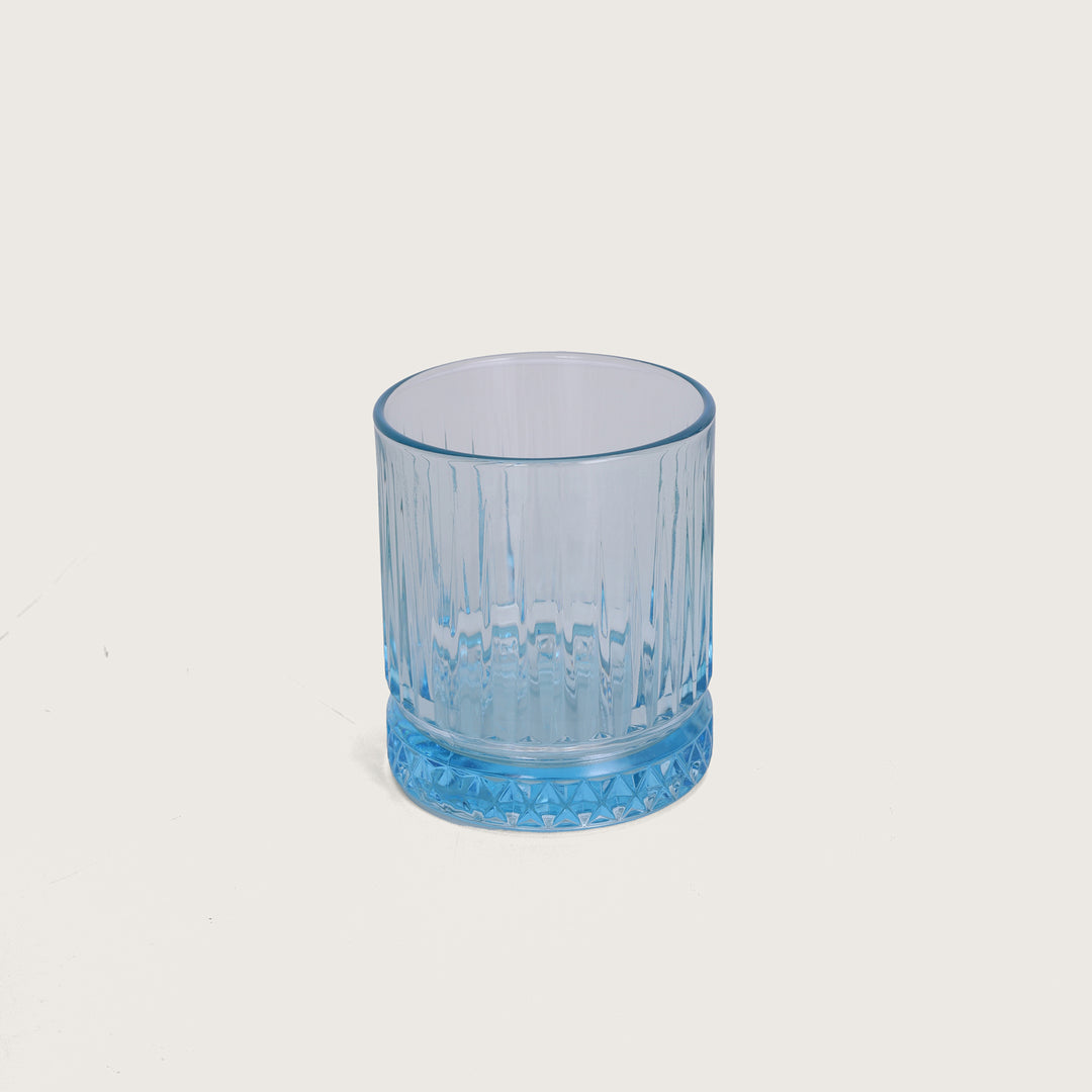 Elysia Turquoise Whiskey Glasses - Set of 4