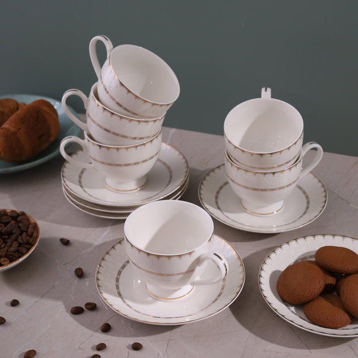 Iris Premium Cup Saucer - Set of 6