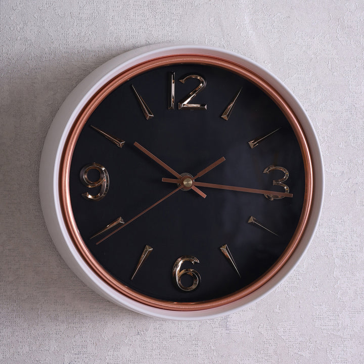 Minimal Wall Clock White, Black & Rosegold Premium Quality