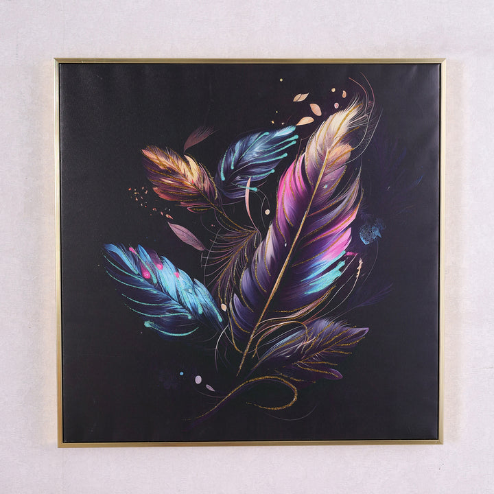 Wing Glitter Painting 59x59 CM