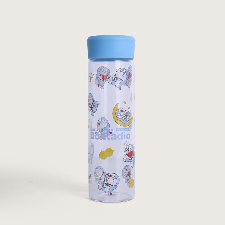 Stylish Glass Water Bottle Doremon