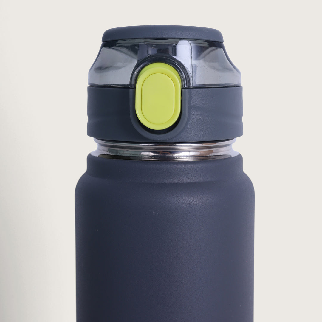 Stainless Steel 800 ml durable Sporty / Fridge Water Bottle Blue