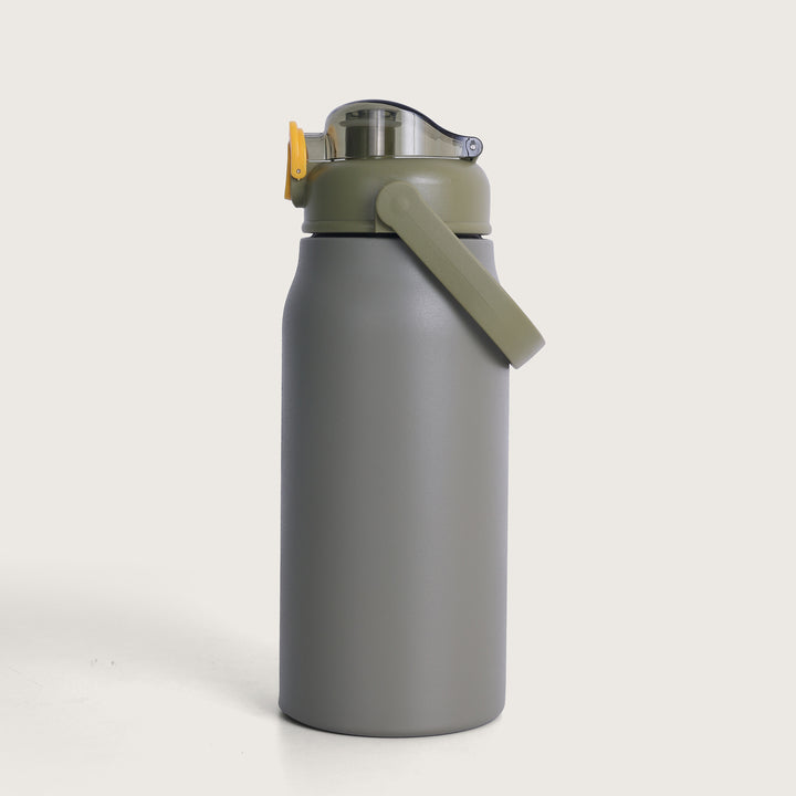 Stainless Steel 1200 ml Sports / Fridge Water Bottle Grey