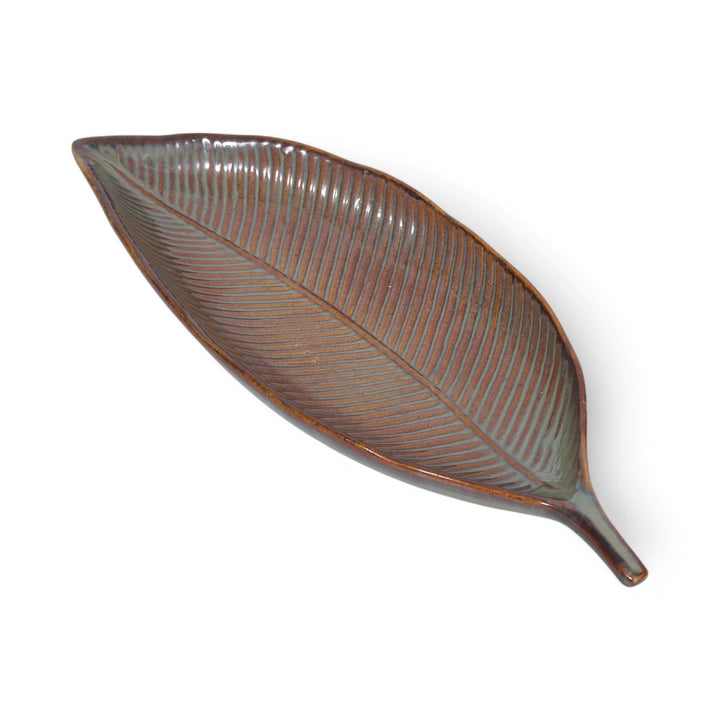 Earth Coll Leaf Serving Platter 40 CM Set of 2