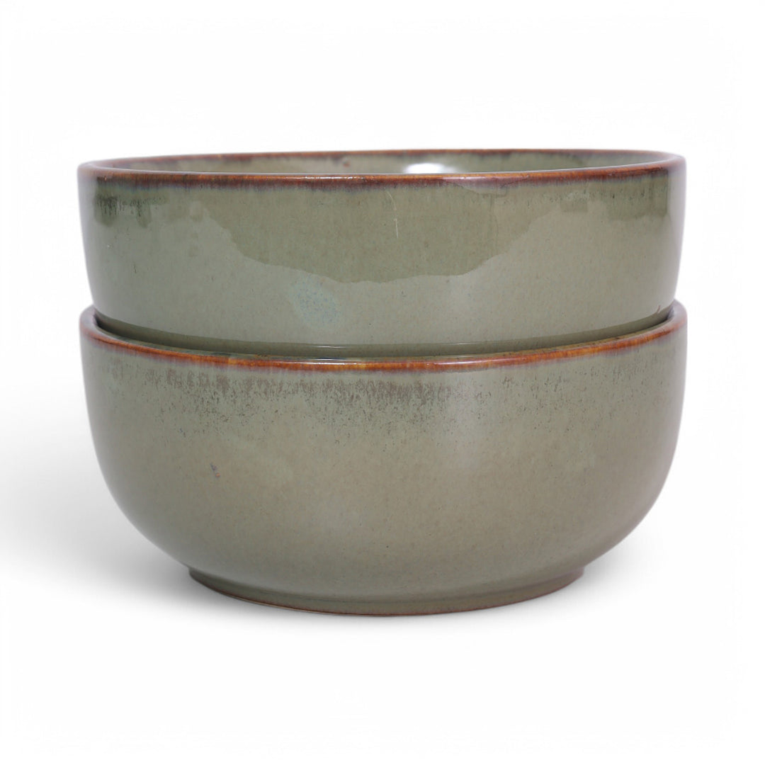 Earth Coll Serving Bowl 17x17CM - Large Set of 2