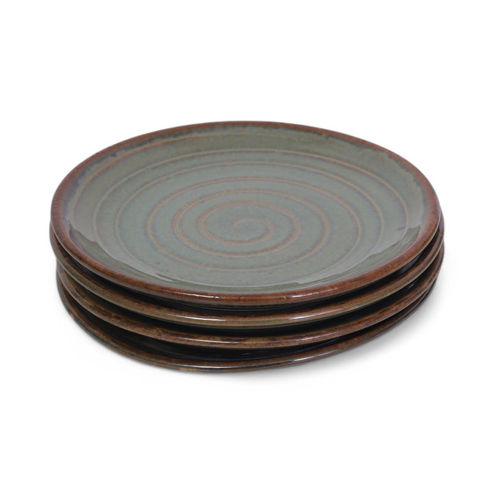 Earth Coll Quarter Plate 19x19 CM - Medium Set of 4