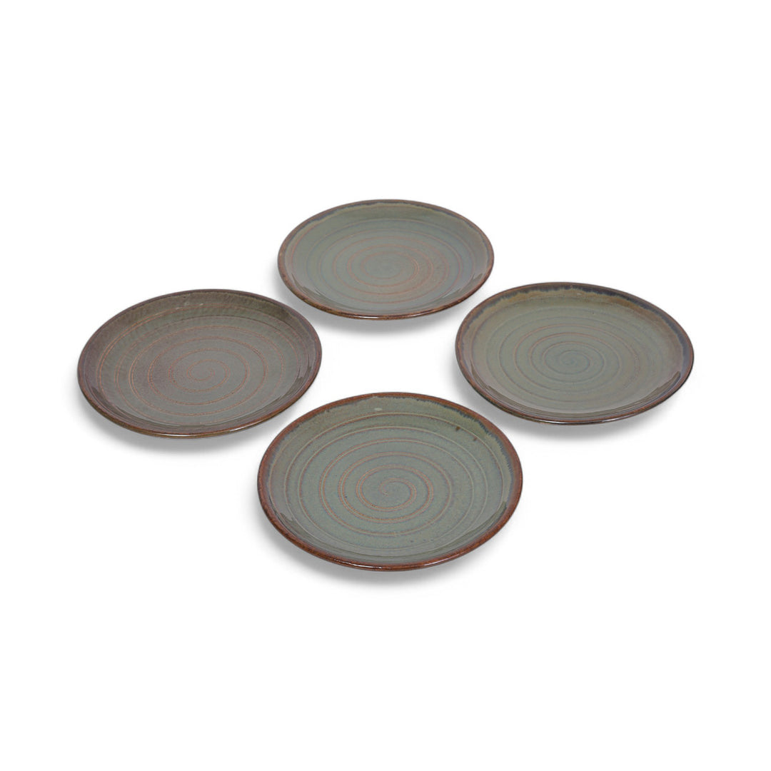 Earth Coll Quarter Plate 19x19 CM - Medium Set of 4