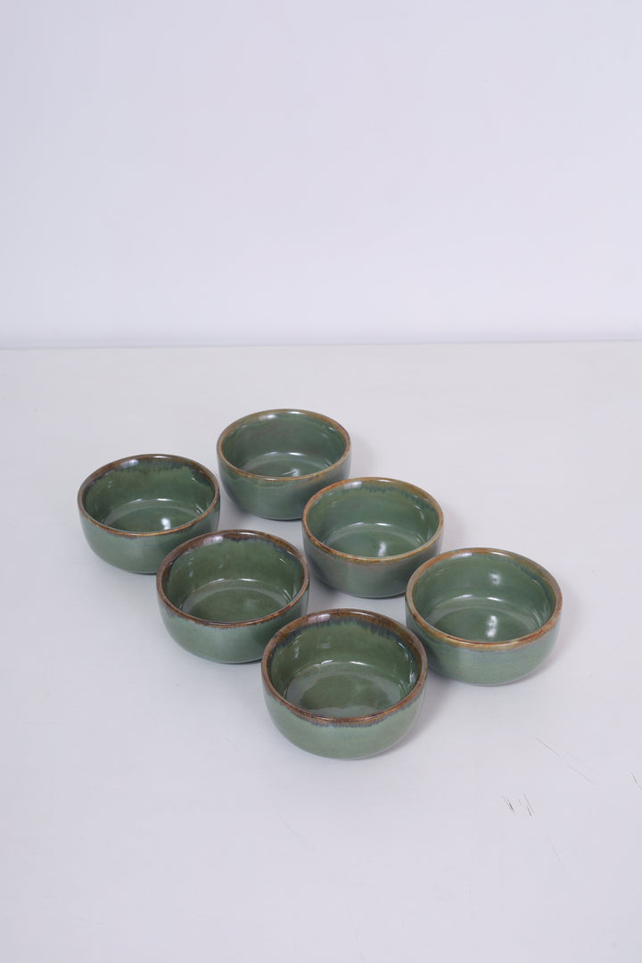 Earth Coll Dip Bowl 7x7 CM - Small Set of 6