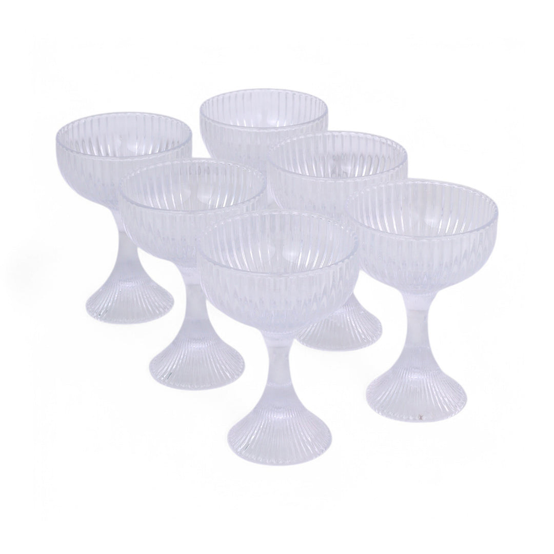 Drinking Wine Glass Tumbler Set of 6