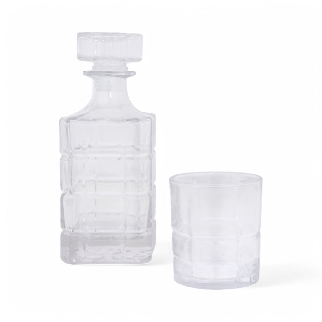 Decanter with Drinking Glass Set of 6