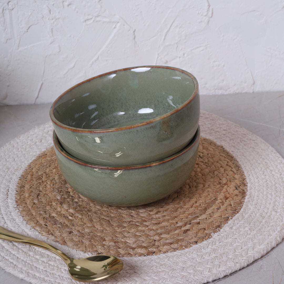 Earth Coll Serving Bowl 14x14 CM - Medium Set of 2