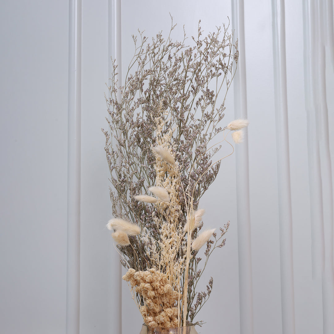 Botanical Artificial Dried Flower Sticks - Peach