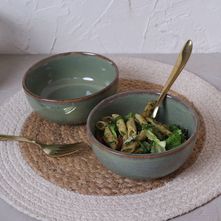 Earth Coll Serving Bowl 17x17CM - Large Set of 2