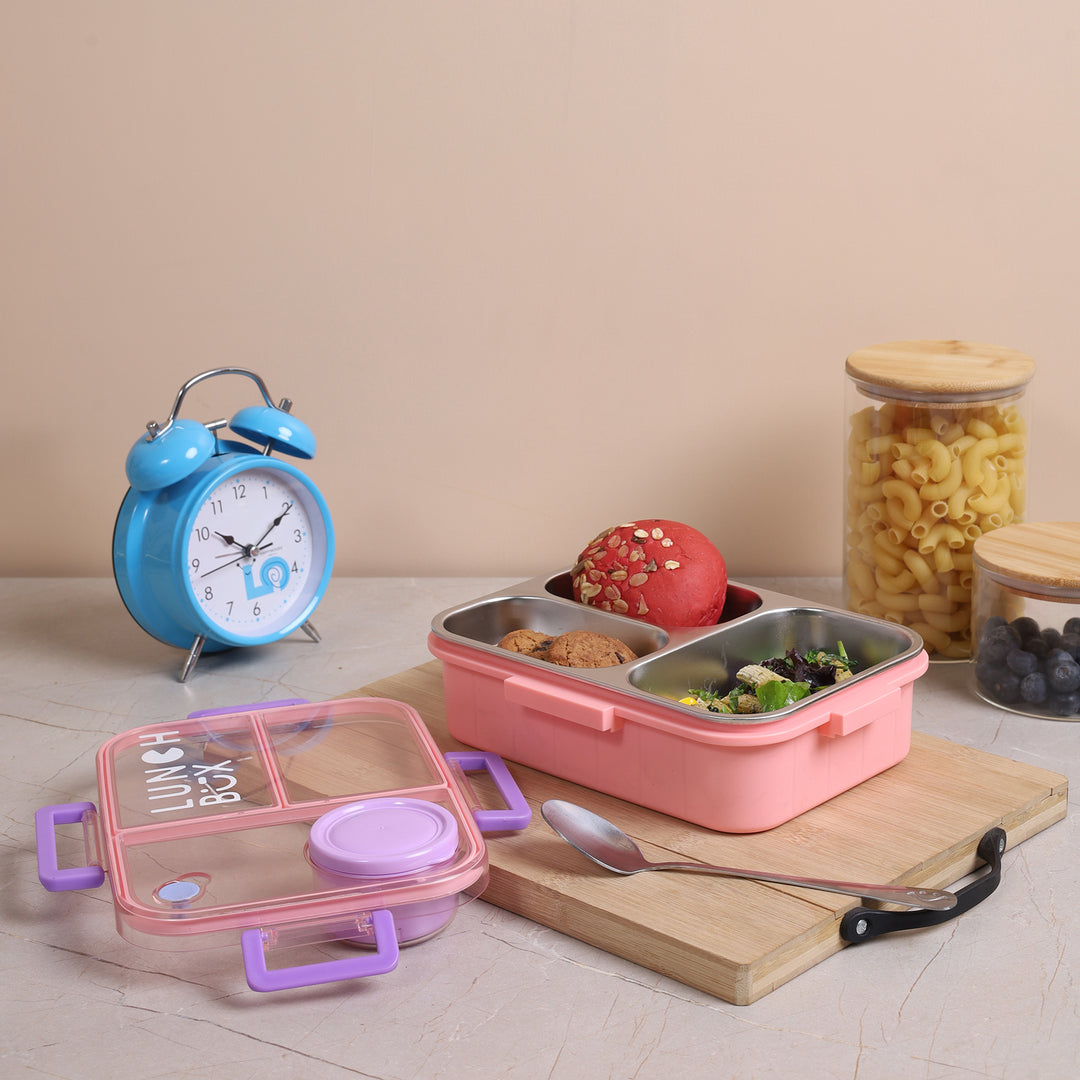 Airtight Square Lunch Box 20x16 CM