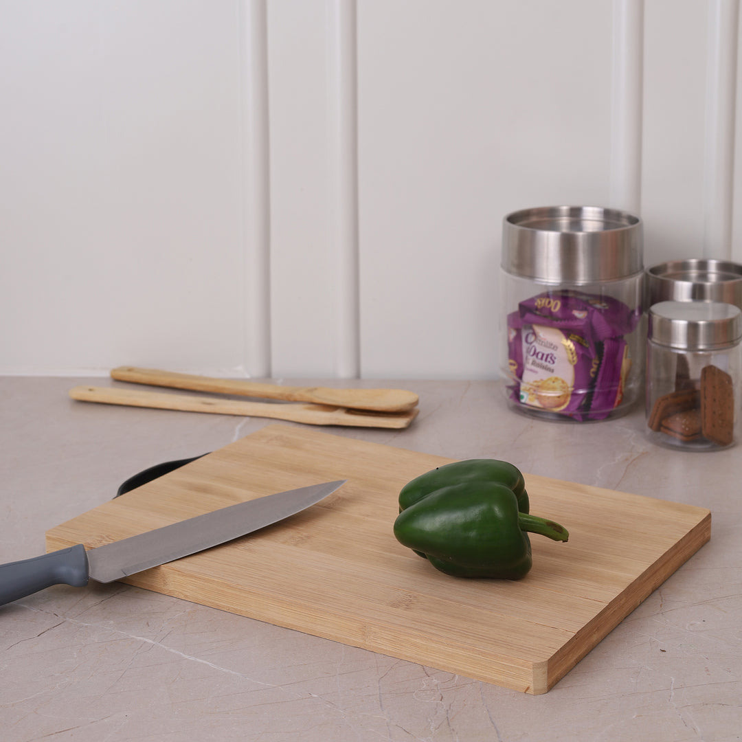 Bamboo Chopping Board 36x24 CM - Tan