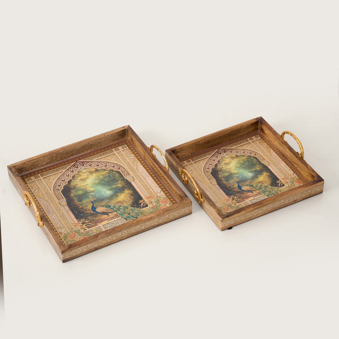 Royal Peacock Arch Nesting Trays
