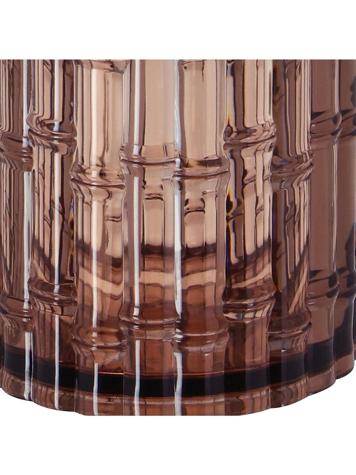 Crystal Bathroom Set of 4 - Brown