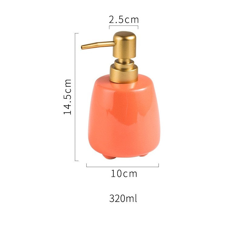 Quro Collection Liquid Dispenser Orange (320ml)