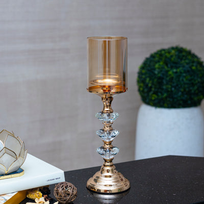 Luxury gold candle stands by Home 360
