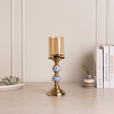 Floral Bulb Candle Stand
