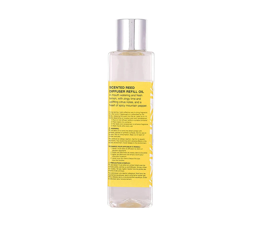 Reed Diffuser Refill Oil ( Lemongrass)