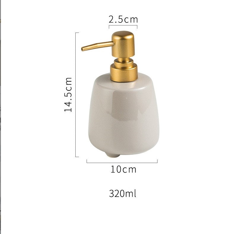 Quro Collection Liquid Dispenser Gray (320ml)