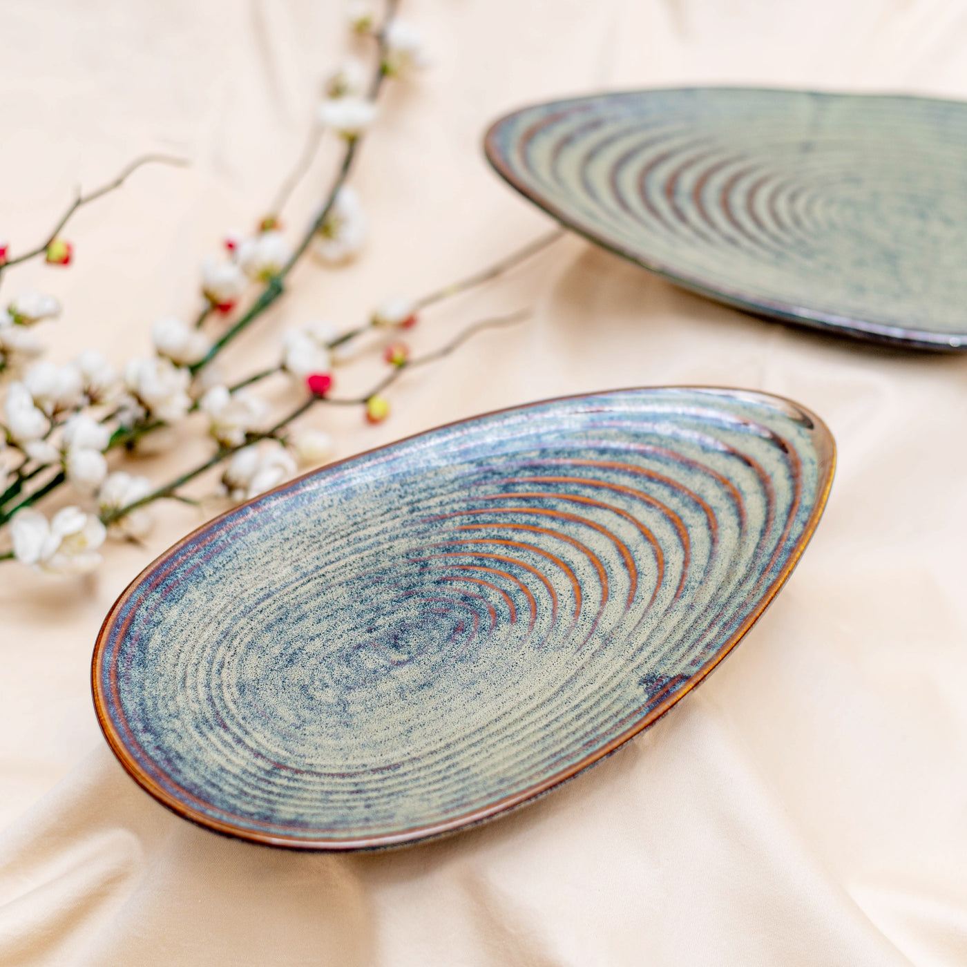 Forest Almond Bowls (Set of 2)
