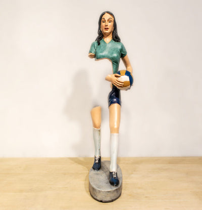 Volley ball girl decor piece by Home 360