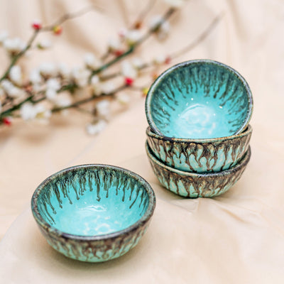 Ocean Trickle Small Bowls (Set of 4)