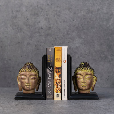 Buddha bookends by Home 360